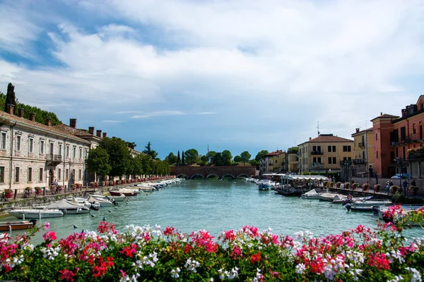 Peschiera Del Garda Місто Провінції Верона Венето Італія — стокове фото