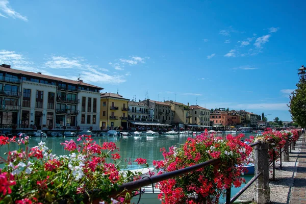 Peschiera Del Garda Egy Város Comune Verona Tartományban Veneto Olaszország — Stock Fotó