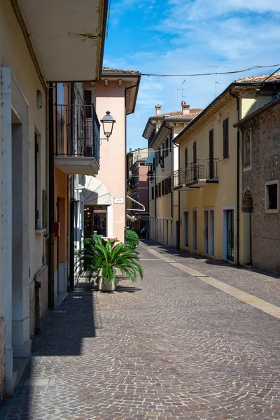 Peschiera Del Garda Uma Comuna Italiana Região Vêneto Província Verona — Fotografia de Stock