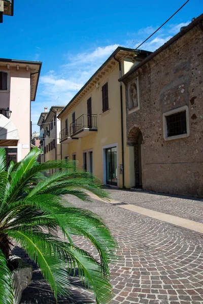 Peschiera Del Garda Uma Comuna Italiana Região Vêneto Província Verona — Fotografia de Stock