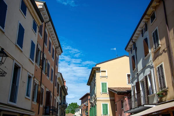 Peschiera Del Garda Miasto Gmina Wenecji Euganejskiej Włoszech — Zdjęcie stockowe