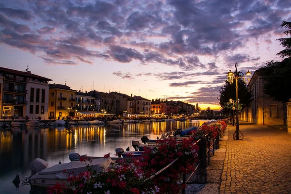 Peschiera Del Garda Ist Eine Italienische Gemeinde Der Provinz Verona — Stock Fotó
