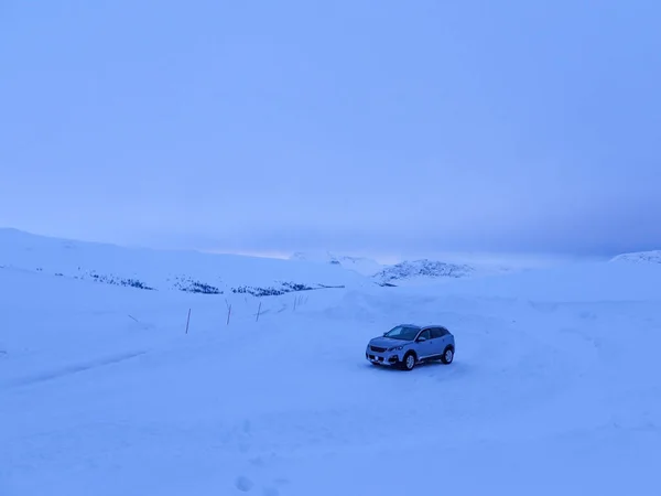 Vassbotndalen Adalah Reservat Alam Dekat Talvik Norwegia Utara — Stok Foto