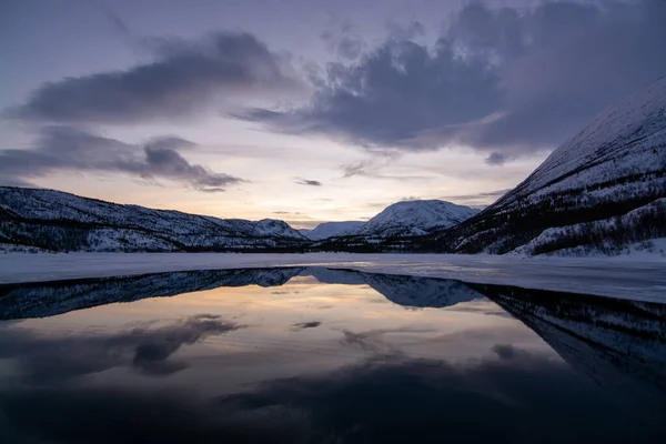 Troms Finnmark Condado Norte Noruega Que Estableció Enero 2020 —  Fotos de Stock