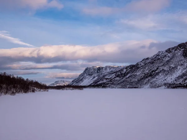 Troms Finnmark Hrabstwo Północnej Norwegii Założone Stycznia 2020 Roku — Zdjęcie stockowe