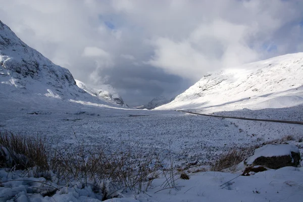 Dolina Glencoe, Scotland, Wielka Brytania — Zdjęcie stockowe