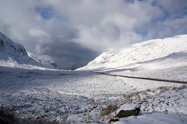 Dolina Glencoe, Scotland, Wielka Brytania — Zdjęcie stockowe