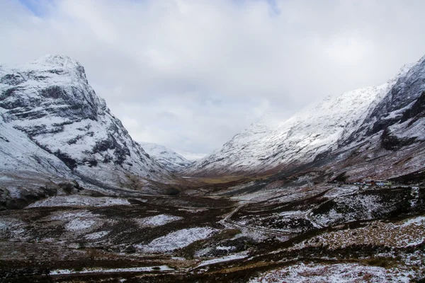 Dolina Glencoe, Scotland, Wielka Brytania — Zdjęcie stockowe