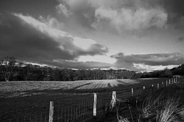 Vysočina, Skotsko, Velká Británie — Stock fotografie