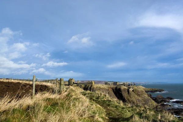 Zamek Dunnottar, Szkocja — Zdjęcie stockowe