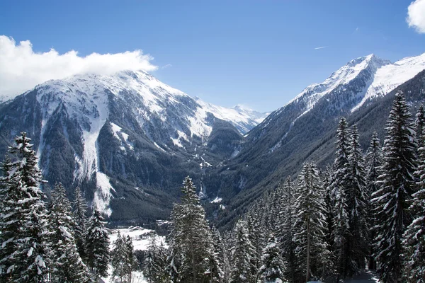 Waterfall Krimml, Pinzgau, Austria — Stock Photo, Image