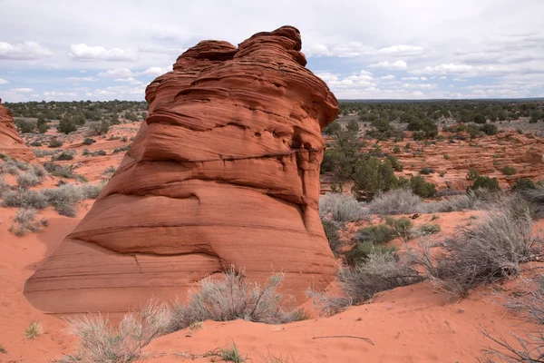 Coyote Buttes Południowej, Utah, Stany Zjednoczone Ameryki — Zdjęcie stockowe