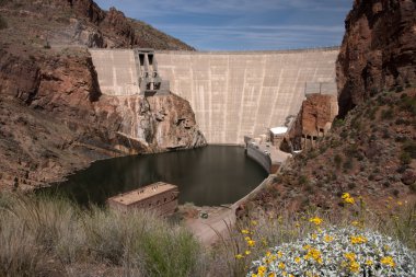 Theodore Roosevelt Dam, Arizona, USA clipart