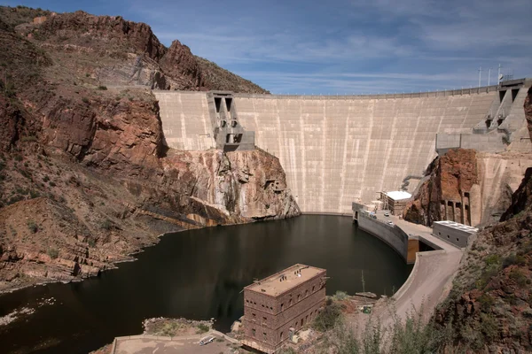 Theodore Roosevelt Dam, Arizona, USA — Stock Photo, Image