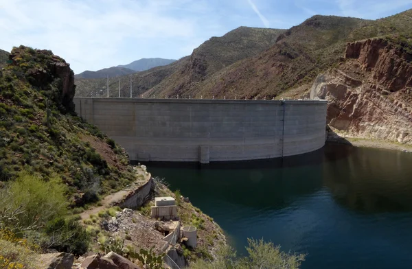 Theodore Roosevelt Dam, Arizona, USA — Stock Photo, Image