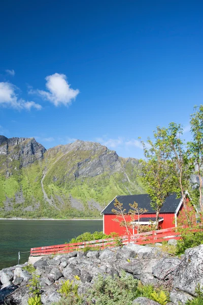 Gryllefjord, Senja, Norway — Stock Photo, Image