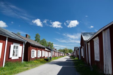 Gammelstad, Lulea, Sweden clipart