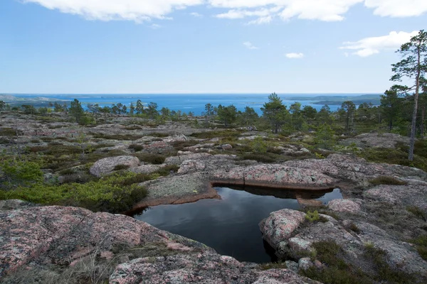 Skuleskogen National Park, Hoega Kusten, Sweden — Stock Photo, Image