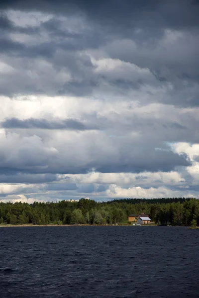 Inarimeer, Lapland, Finland — Stockfoto