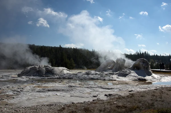 Parque Nacional Yellowstone, Utah, EE.UU. — Foto de Stock