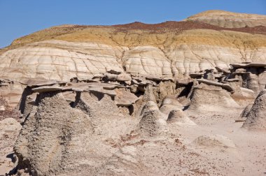 Bisti Badlands, New Mexico, ABD