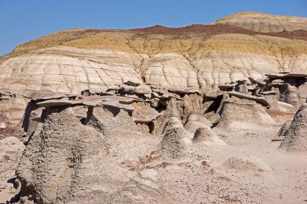 Bisti Badlands, Nouveau-Mexique, États-Unis — Photo