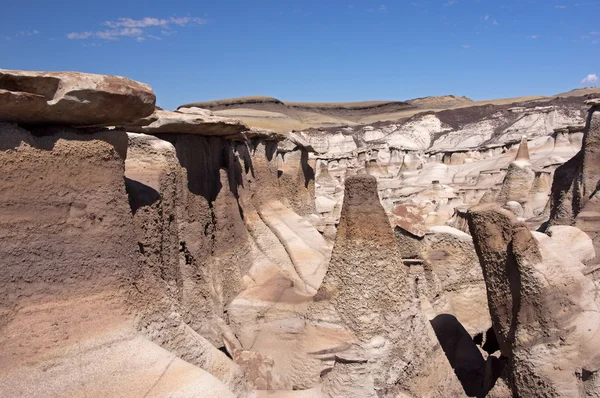 Bisti Badlands, Nuevo México, Estados Unidos — Foto de Stock