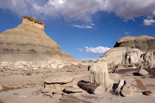 Bisti Badlands, Nuevo México, Estados Unidos — Foto de Stock