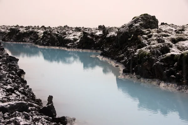 Lagoa azul, Islândia — Fotografia de Stock