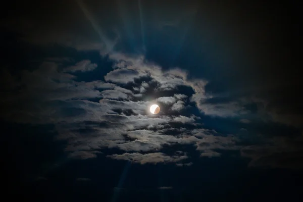 Blodig måne i September — Stockfoto