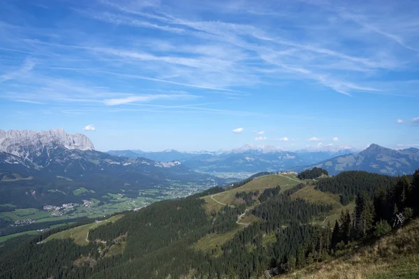 Wilder Kaiser, Tyrolsko, Rakousko — Stock fotografie