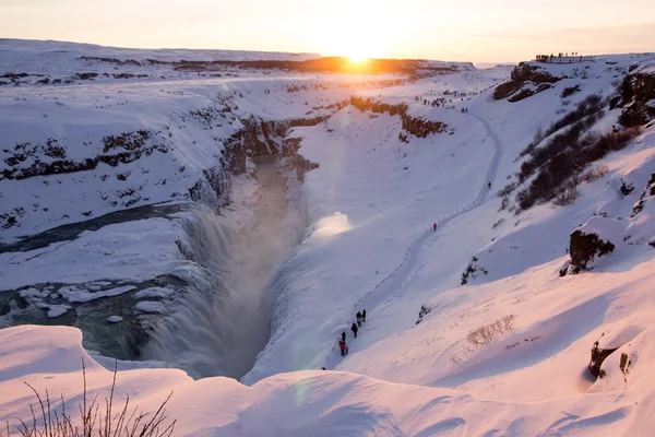 Gullfoss en Islande — Photo