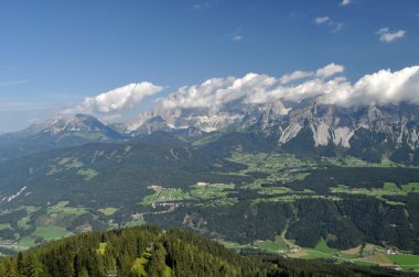 Dachstein dağlar, Styria, Avusturya