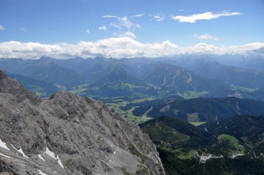 Dachstein dağlar, Styria, Avusturya