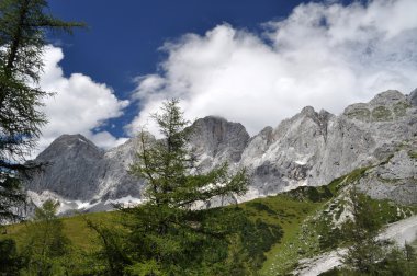 Dachstein dağlar, Styria, Avusturya