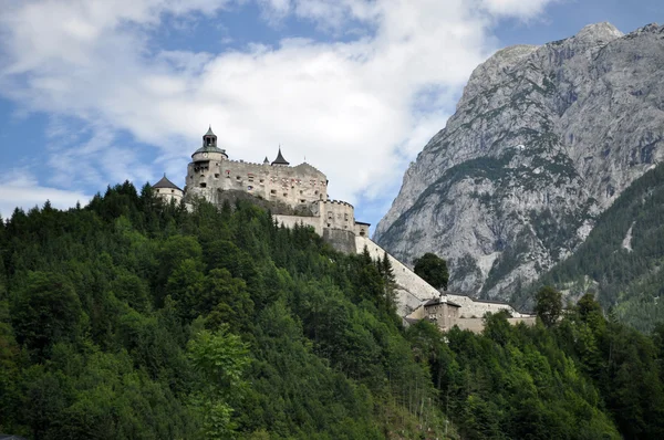 Hohenwerfen 城堡奥地利 — 图库照片