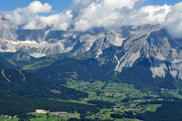 Βουνά του Dachstein, Στυρία της Αυστρίας — Φωτογραφία Αρχείου