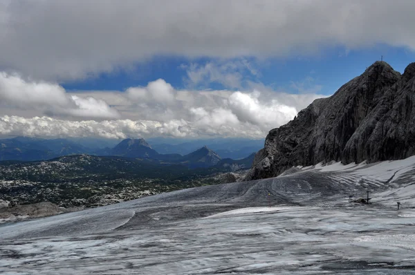 Dachstein bergen, Stiermarken, Oostenrijk — Stockfoto