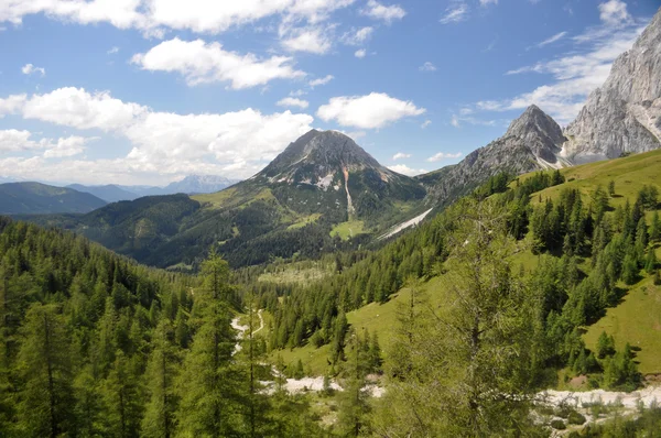 Masív Dachsteinu, Štýrsko, Rakousko — Stock fotografie