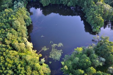 Brandenburg, Almanya'nın havadan görünümü