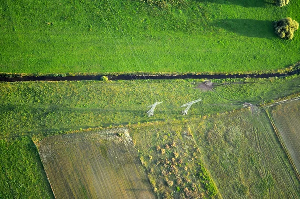 Vista aérea de Brandemburgo, Alemanha — Fotografia de Stock