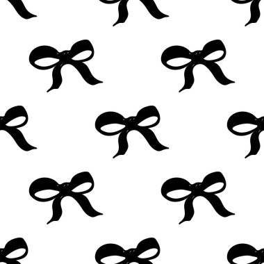 Elle çizilmiş yay ile kusursuz desen. Doodle tarzı vektör illüstrasyonu beyaz arkaplanda izole edildi. İç tasarım, duvar kağıdı, ambalaj, posterler, kartlar için.