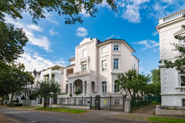 Kişilik Hamburg Almanca boyunca mimari binalar