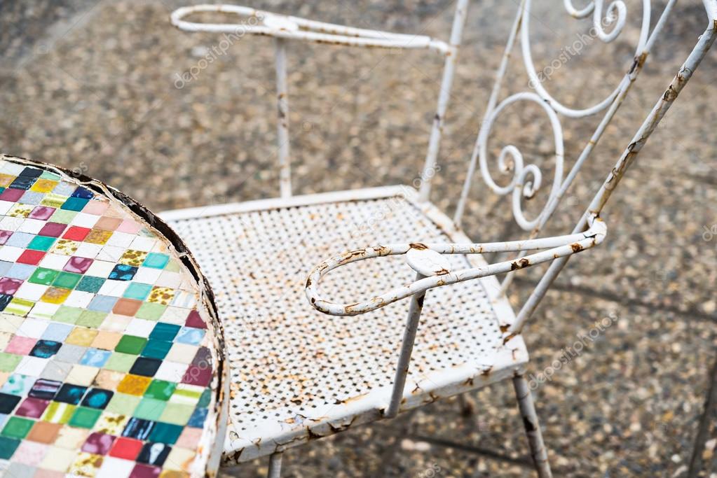 Mobili Da Giardino Antico Mosaico Tavolo E Sedia Stile