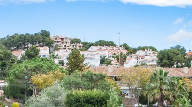 Yamaca çeşitli tatil köyleri