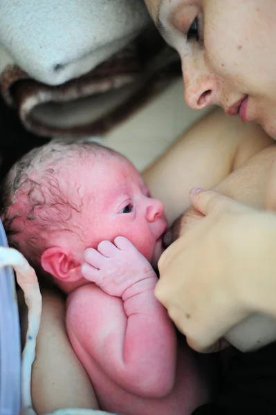 Breast-feeding — Stock Photo, Image