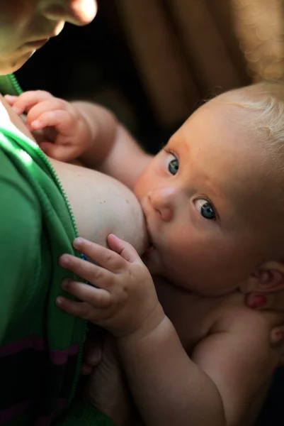 Breast-feeding — Stock fotografie