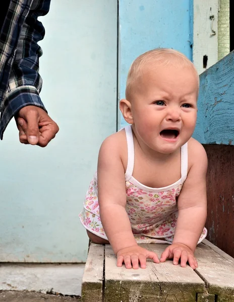 Violence against children — Stock Photo, Image