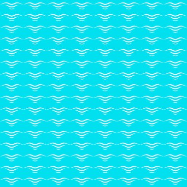 Dalgalar, soyut Dikişsiz desen vektör çizim