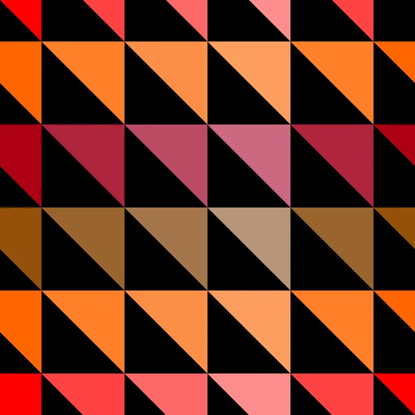 Naadloze patroon bestaande uit kleurrijke schuine driehoeken — Stockvector